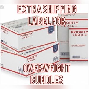 Extra Shipping For Bundles Over 5 Lbs